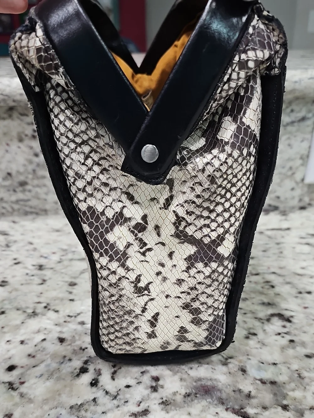 Patricia Nash Nela Frame Satchel - Python